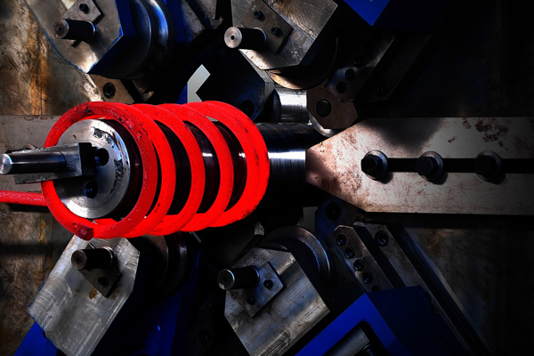 數控熱(re)卷彈簧機