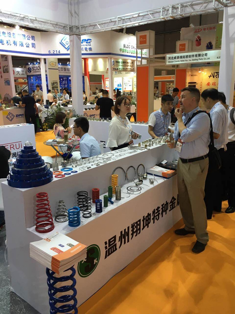 三和(hé)彈簧參加上海(hǎi)國際泵管閥展(zhan)