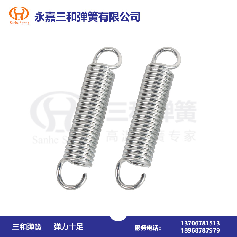 半圓(yuán)鈎環拉伸彈(dan)簧--彈簧廠