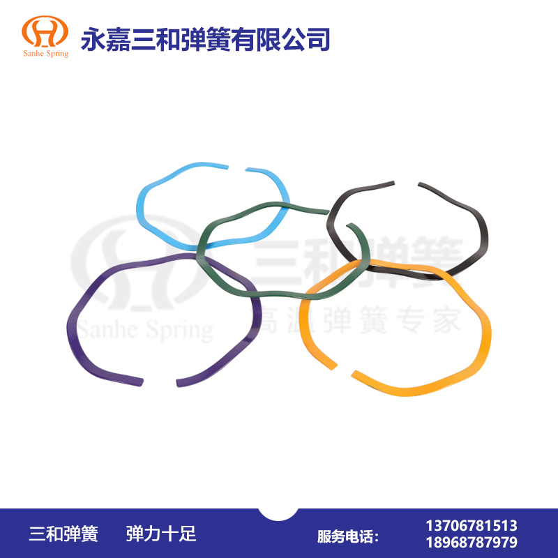 開口(kǒu)單層波(bō)形彈簧(huáng)